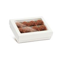 10 Caixas Brancas para 12 Doces Gourmet com Divisoria para Bombons Brigadeiro Docinhos Trufas 10 Caixas Brancas para 12 Doces Gourmet com Divisoria para Bombons Brigadeiro Docinhos Trufas