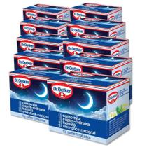 10 Caixas Chá Dr Oetker Camomila Cidreira Hortelã Erva-Doce