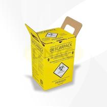 10 Caixas Coletora Material Perfurocortante 3l Descarpack 10 Caixas Coletora Material Perfurocortante 3l Descarpack