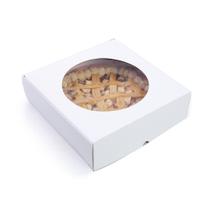 10 Caixas com Visor de Acetato para mini bolo tortaspara Confeitaria 22x22 cm