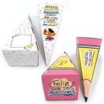 10 Caixas cone - Especial Dia dos Professores