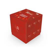 10 caixas cubo jogo da paixão 10,5x10x10cm c4939 ideia - Ideia Embalagens