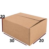 10 Caixas de Papelão 30 x 20 x 20 para Envios Correios Sedex E-commerce