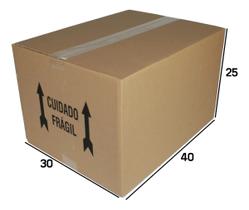 10 Caixas De Papelão 40x30x25 Cm Sedex Ecommerce Dº4 - RP Print Embalagens