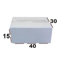 10 Caixas De Papelão Branco 40 x 30 x 15 para TRansporte de Encomendas Mudança