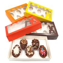10 Caixas Degustação 5 Mini Ovos de Colher de 50gr