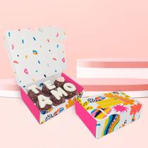 10 Caixas Feliz Dia para Presente para 6 Doces