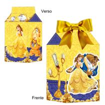 10 Caixas Milk Bela e a Fera com Personagem e Aplique 3D 10 Caixas Milk Bela e a Fera com Personagem e Aplique 3D