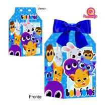 10 Caixas Milk Bolofofos com Personagem e Aplique 3D 10 Caixas Milk Bolofofos com Personagem e Aplique 3D