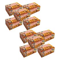 10 Caixas Paçoquita Coco Queimado 120g - Doces Festa Junina