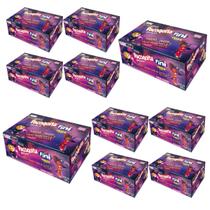 10 Caixas Paçoquita Halloween Fini Tubes Azedinhos 120g