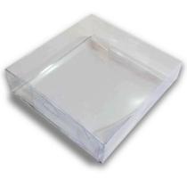 10 Caixas Para 25 Brigadeiro Com Berço, Transparente Acetato - Embala Cristal
