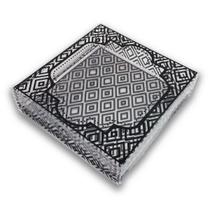 10 Caixas Para 25 Brigadeiros Com Berço, Preto, Em Acetato