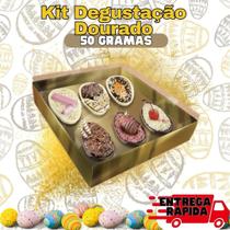 10 Caixas Para 6 Ovos De Páscoa 50g Com Visor - CRGFESTAS