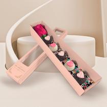 10 Caixas para Rosa e Doces Amor Eterno Com visor