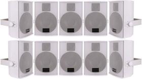 10 Caixas Som Ambiente Ll Audio D602 640wrms 6 Pol Top