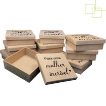 10 Caixinhas Decorada Para Uma Mulher Incrível Multiuso 12x12x5 Presente Lembrancinhas Mulheres 10 Caixinhas Decorada Para Uma Mulher Incrível Multiuso 12x12x5 Presente Lembrancinhas Mulheres