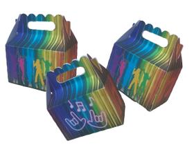 10 Caixinhas Neon Lembrancinha Festa - 10 Maletinhas