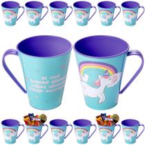 10 Canecas de Unicórnio Lembrancinhas e Decoração Sacola Surpresa Aniversário 10 Canecas de Unicórnio Lembrancinhas e Decoração Sacola Surpresa Aniversário