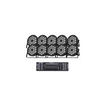 10 Canhao Refletor 18 Leds Rgbw 12w Quadriled Mesa Dmx 10 Canhao Refletor 18 Leds Rgbw 12w Quadriled Mesa Dmx