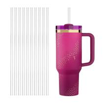 10 Canudo Para O Copo Da Barbie Compativel Reutilizavel 31cm 10 Canudo Para O Copo Da Barbie Compativel Reutilizavel 31cm