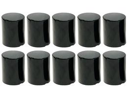 10 Capa De Porca Boliviana Black Preta Roda 21/22mm