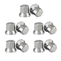 10 Capa De Porca Cromada Sextavada Nicolini Capanema Porca 32mm 10 Capa De Porca Cromada Sextavada Nicolini Capanema Porca 32mm