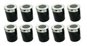 10 Capa De Porca Japonesa Preta Roda Caminhão 32mm 33mm 10 Capa De Porca Japonesa Preta Roda Caminhão 32mm 33mm