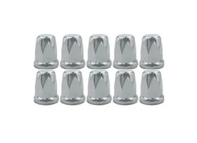 10 Capa Porca Suiça Mini Belga Roda Caminhão 32mm 10 Capa Porca Suiça Mini Belga Roda Caminhão 32mm