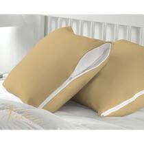 10 Capas Protetoras de Travesseiro Malha Gel (Helanca) Fronha 50cm x 70cm com Zíper 10 Capas Protetoras de Travesseiro Malha Gel (Helanca) Fronha 50cm x 70cm com Zíper