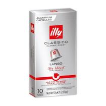 10 Cápsulas Café Nespresso Clássico Lungo Illy