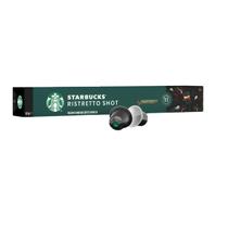 10 Cápsulas de Café Starbucks Nespresso Ristretto Shot