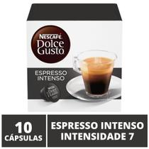 10 Capsulas Dolce Gusto, Capsula Cafe Espresso Intenso