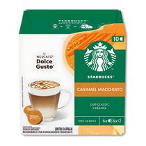 10 Cápsulas Dolce Gusto Starbucks Caramel Macchiato