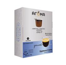 10 Cápsulas Para Nespresso - Café Crema - Cápsula Aroma
