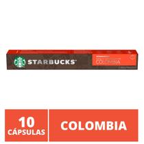10 Cápsulas Starbucks Nespresso - Colombia - Cápsula Alumínio