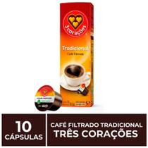 10 Cápsulas Três Corações, Café Filtrado Tradicional