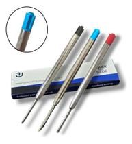 10 Carga Refil Crown Cartucho D Tinta Parker Ca14007p Ou A