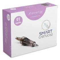 10 Cartuchos MicroagulhamentoSmart Derma Pen Preto 1 Agulha Smart GR