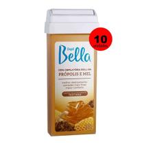 10 Ceras Depilatória Roll-on Própolis e Mel 100g - Depil Bella 10 Ceras Depilatória Roll-on Própolis e Mel 100g - Depil Bella