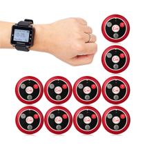 10 Chamadores S/fio Super Modernos 3 Funções 100m 3 Botões