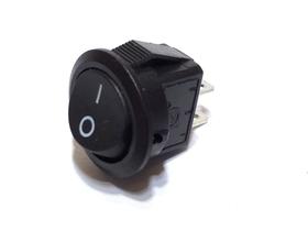 10 Chave Tic Tac Redonda Preta MINI On/Off 2 Pos 2 Term KDC5 10 Chave Tic Tac Redonda Preta MINI On/Off 2 Pos 2 Term KDC5