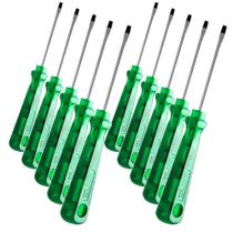 10 Chaves De Fenda 3x75mm Tramontina Atacado Lojista Revenda