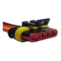 10 Chicote Plug 5 Via Universal Lanterna Traseira Guerra Ramdon