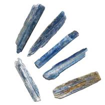 10 Cianita Azul Lamina Bruto Pedra Natural 60 a 80mm Class B