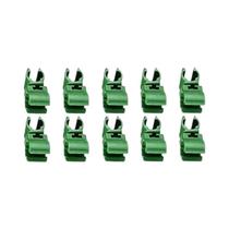 10 Clipes De Suporte Plástico Universal Para Plantas 11mm Conectores Fixos Para Jardinagem E 10 Clipes De Suporte Plástico Universal Para Plantas 11mm Conectores Fixos Para Jardinagem E