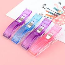 10 Clips Grande, Pregador Ou Grampo Para Costura Quilting Colorido - AllinaBox