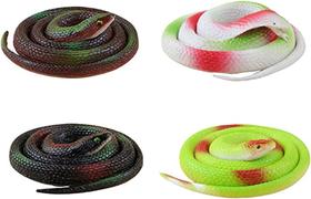 10 cobra de borracha serpente de brinquedo brinquedo decoração assustador