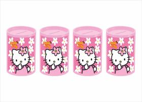 10 Cofrinhos Hello Kitty rosa - Produto artesanal