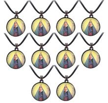 10 Colar Nossa Senhora Nazare Escapulario Lembrancinha